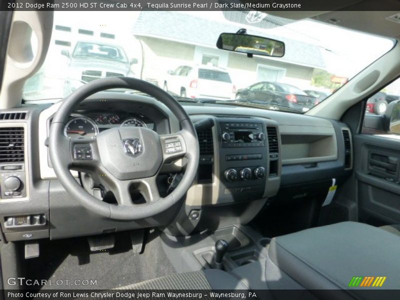 Dashboard of 2012 Ram 2500 HD ST Crew Cab 4x4