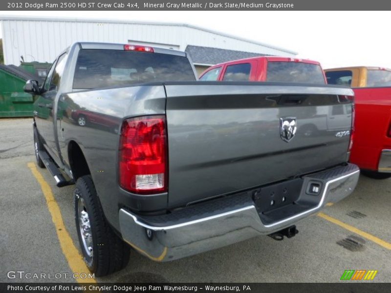 Mineral Gray Metallic / Dark Slate/Medium Graystone 2012 Dodge Ram 2500 HD ST Crew Cab 4x4