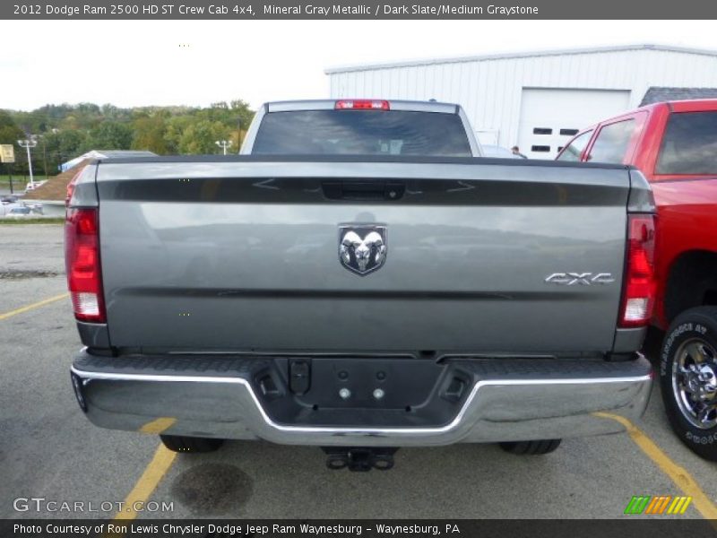 Mineral Gray Metallic / Dark Slate/Medium Graystone 2012 Dodge Ram 2500 HD ST Crew Cab 4x4