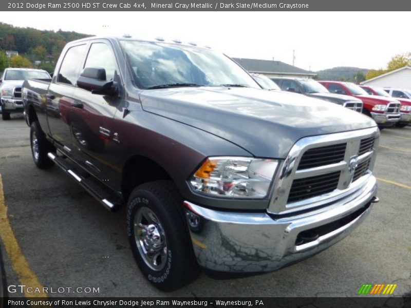 Mineral Gray Metallic / Dark Slate/Medium Graystone 2012 Dodge Ram 2500 HD ST Crew Cab 4x4