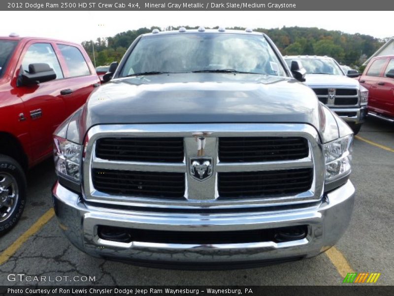 Mineral Gray Metallic / Dark Slate/Medium Graystone 2012 Dodge Ram 2500 HD ST Crew Cab 4x4