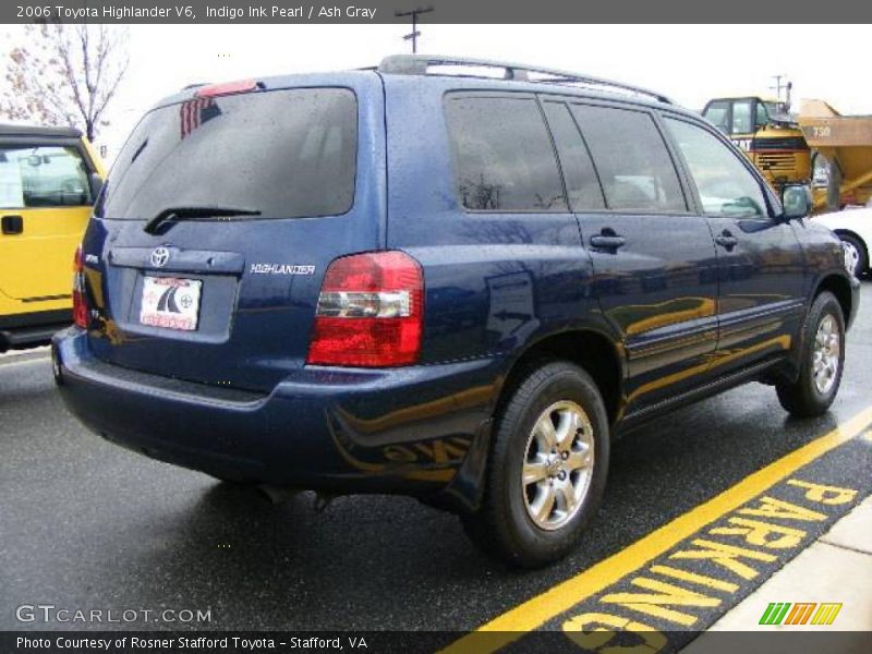 Indigo Ink Pearl / Ash Gray 2006 Toyota Highlander V6