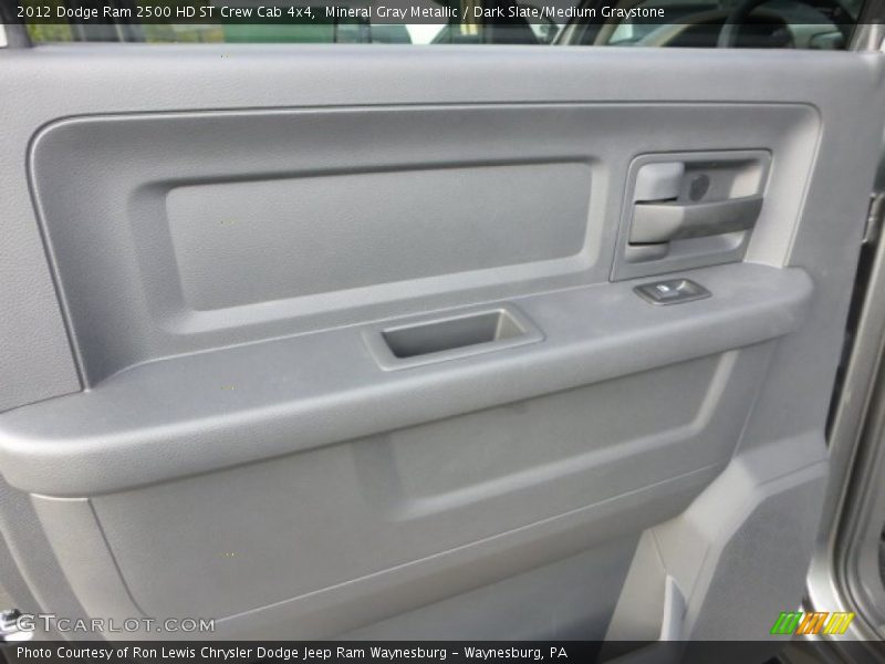 Mineral Gray Metallic / Dark Slate/Medium Graystone 2012 Dodge Ram 2500 HD ST Crew Cab 4x4