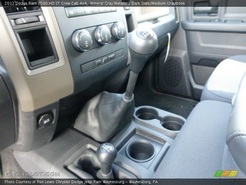 Mineral Gray Metallic / Dark Slate/Medium Graystone 2012 Dodge Ram 2500 HD ST Crew Cab 4x4