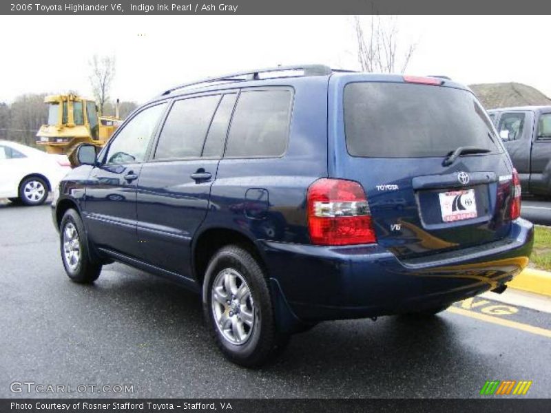 Indigo Ink Pearl / Ash Gray 2006 Toyota Highlander V6