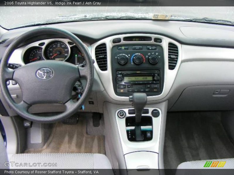 Indigo Ink Pearl / Ash Gray 2006 Toyota Highlander V6