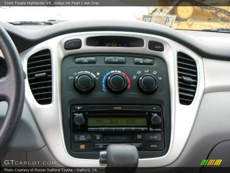 Indigo Ink Pearl / Ash Gray 2006 Toyota Highlander V6