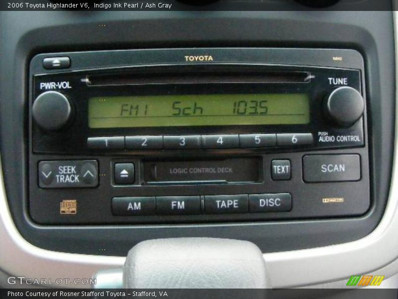 Indigo Ink Pearl / Ash Gray 2006 Toyota Highlander V6