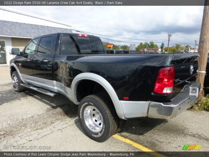  2012 Ram 3500 HD Laramie Crew Cab 4x4 Dually Black
