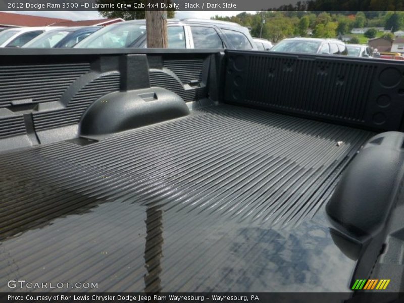 Black / Dark Slate 2012 Dodge Ram 3500 HD Laramie Crew Cab 4x4 Dually