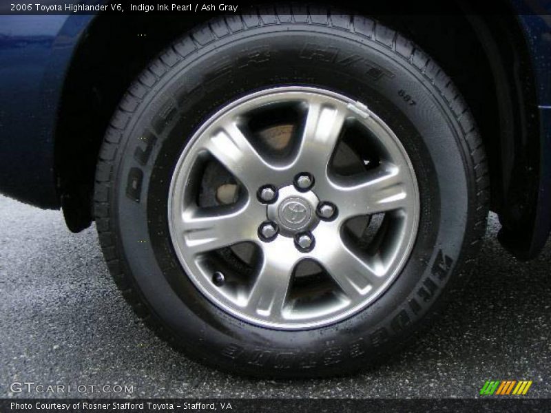 Indigo Ink Pearl / Ash Gray 2006 Toyota Highlander V6