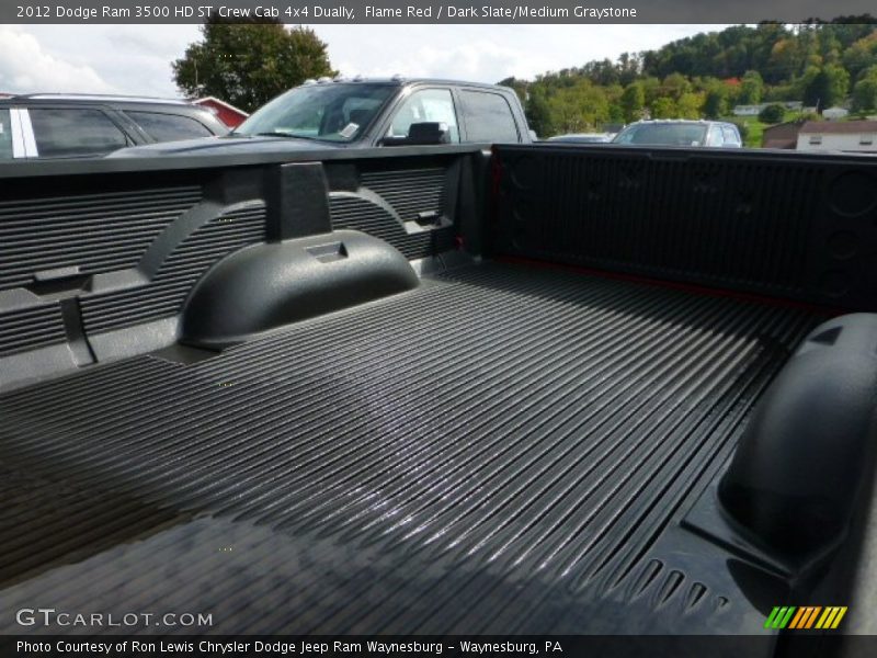 Flame Red / Dark Slate/Medium Graystone 2012 Dodge Ram 3500 HD ST Crew Cab 4x4 Dually