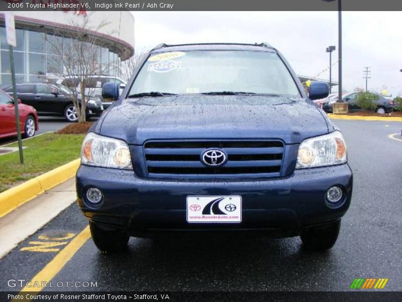 Indigo Ink Pearl / Ash Gray 2006 Toyota Highlander V6