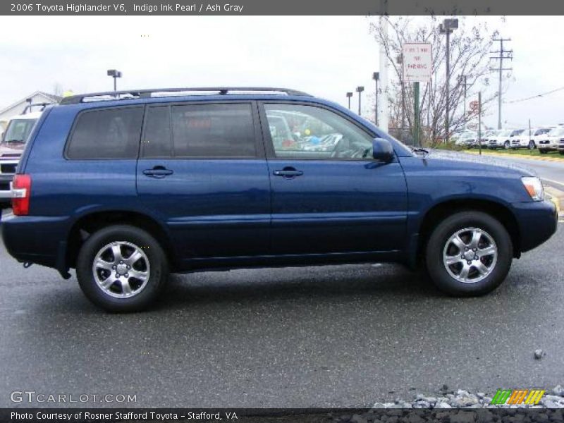 Indigo Ink Pearl / Ash Gray 2006 Toyota Highlander V6