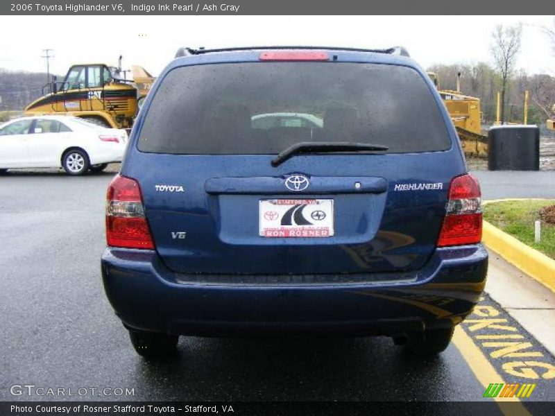 Indigo Ink Pearl / Ash Gray 2006 Toyota Highlander V6