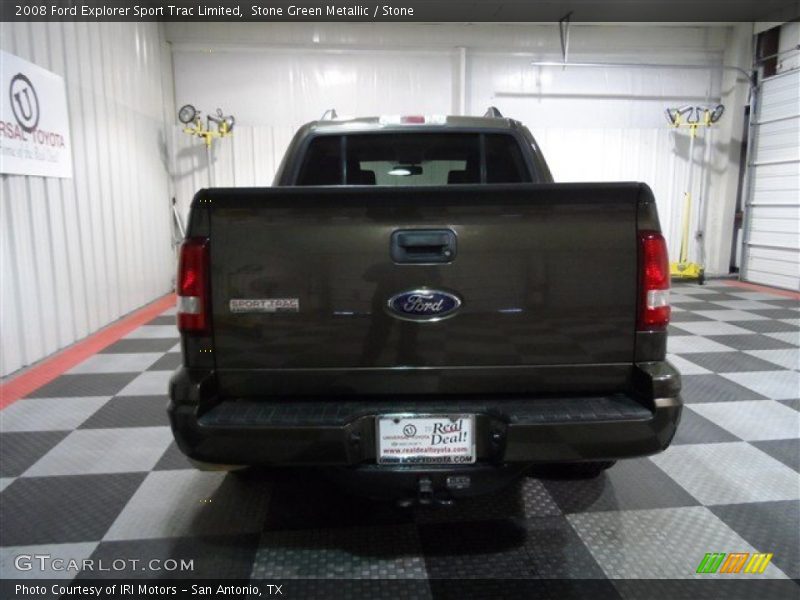 Stone Green Metallic / Stone 2008 Ford Explorer Sport Trac Limited