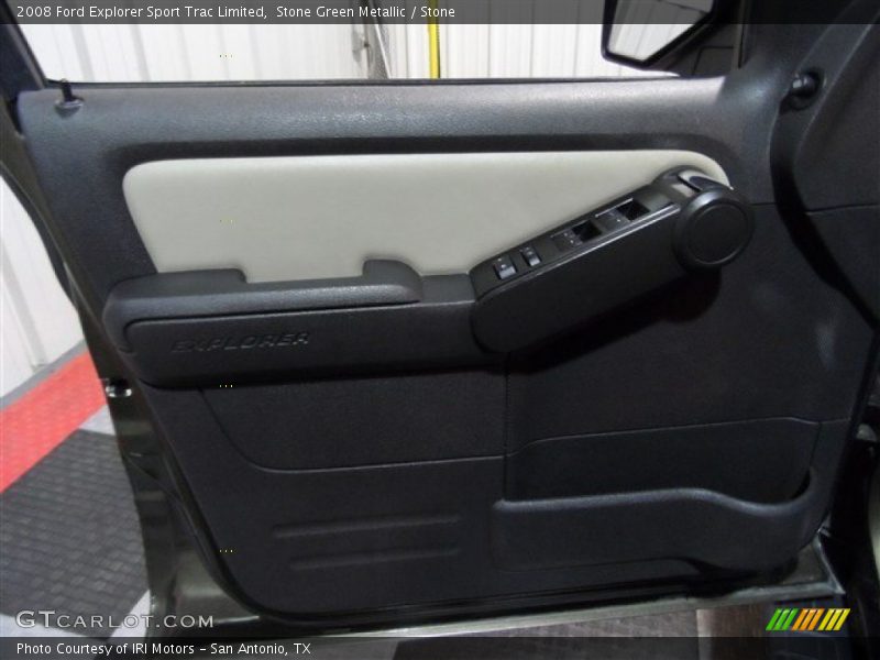Stone Green Metallic / Stone 2008 Ford Explorer Sport Trac Limited