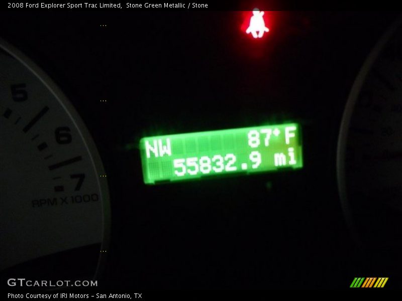 Stone Green Metallic / Stone 2008 Ford Explorer Sport Trac Limited
