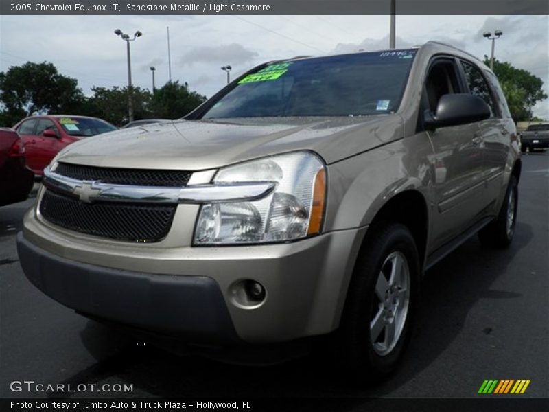Sandstone Metallic / Light Cashmere 2005 Chevrolet Equinox LT