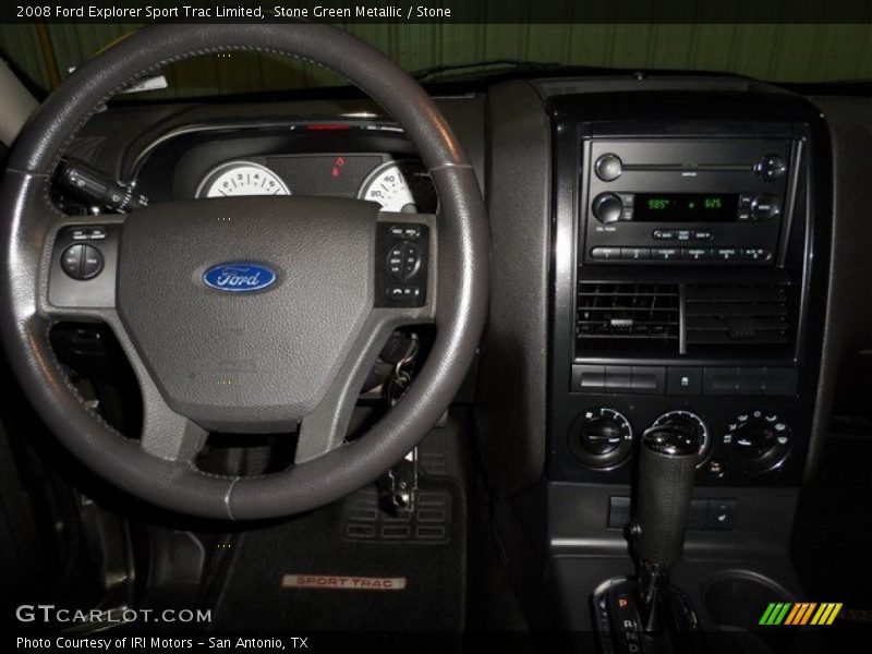 Stone Green Metallic / Stone 2008 Ford Explorer Sport Trac Limited