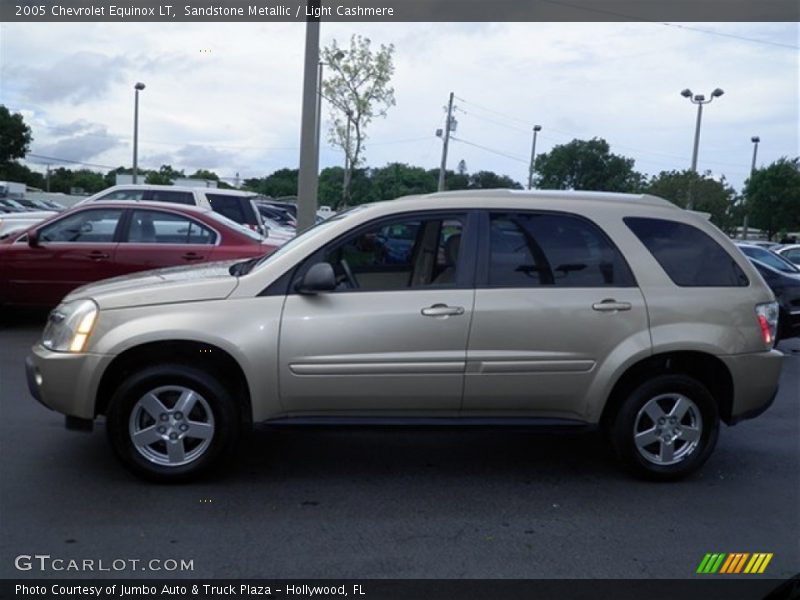 Sandstone Metallic / Light Cashmere 2005 Chevrolet Equinox LT