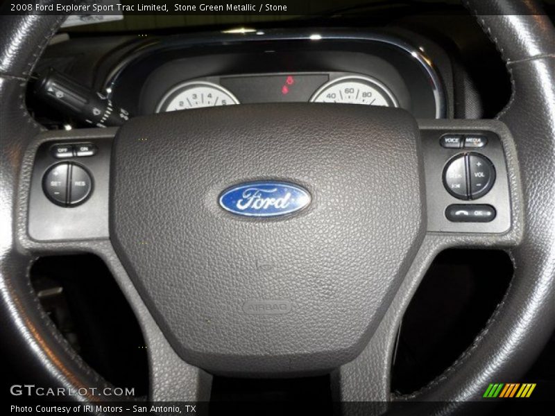 Stone Green Metallic / Stone 2008 Ford Explorer Sport Trac Limited