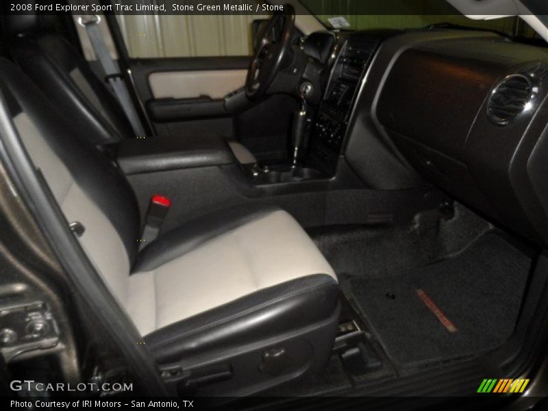 Stone Green Metallic / Stone 2008 Ford Explorer Sport Trac Limited