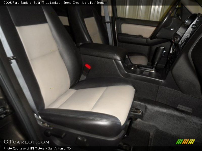 Stone Green Metallic / Stone 2008 Ford Explorer Sport Trac Limited