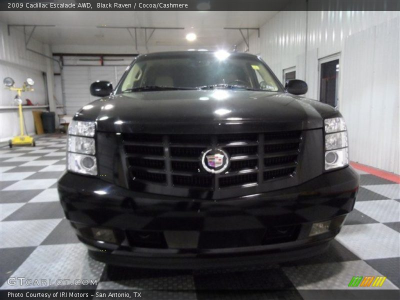 Black Raven / Cocoa/Cashmere 2009 Cadillac Escalade AWD
