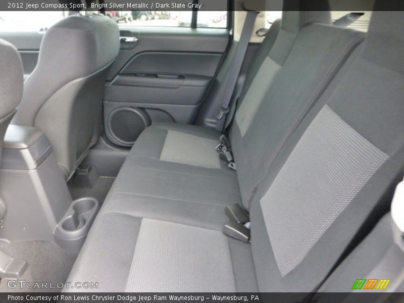 Bright Silver Metallic / Dark Slate Gray 2012 Jeep Compass Sport