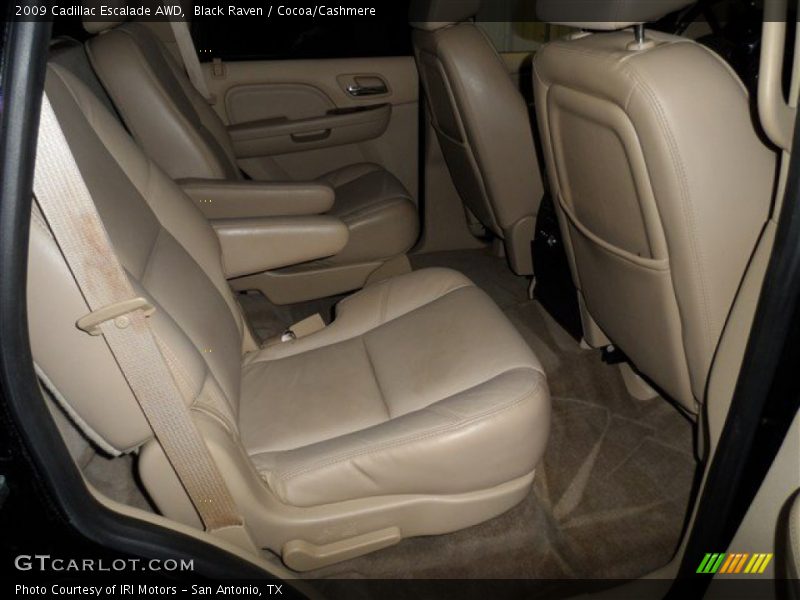 Black Raven / Cocoa/Cashmere 2009 Cadillac Escalade AWD