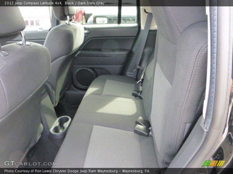 Black / Dark Slate Gray 2012 Jeep Compass Latitude 4x4