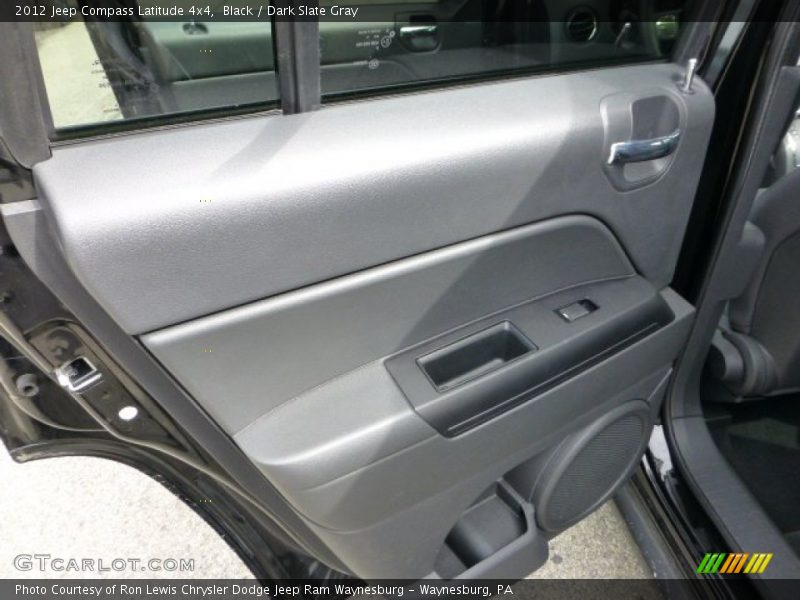 Black / Dark Slate Gray 2012 Jeep Compass Latitude 4x4