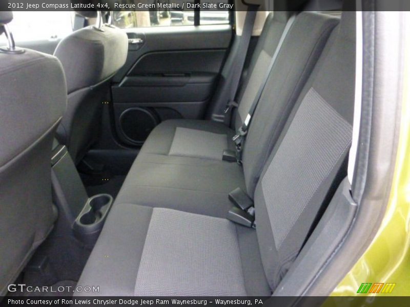 Rescue Green Metallic / Dark Slate Gray 2012 Jeep Compass Latitude 4x4