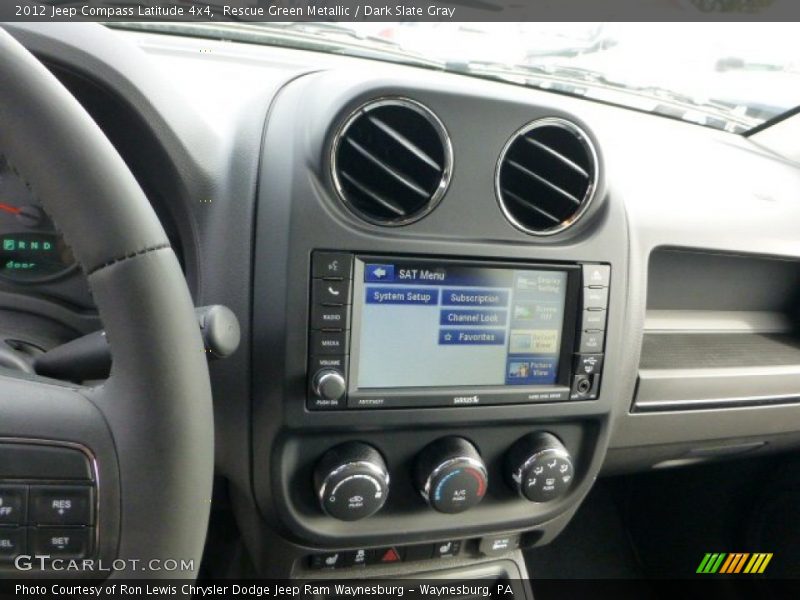 Rescue Green Metallic / Dark Slate Gray 2012 Jeep Compass Latitude 4x4