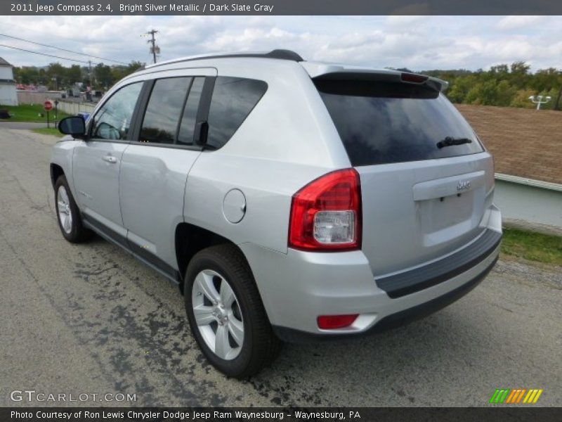 Bright Silver Metallic / Dark Slate Gray 2011 Jeep Compass 2.4