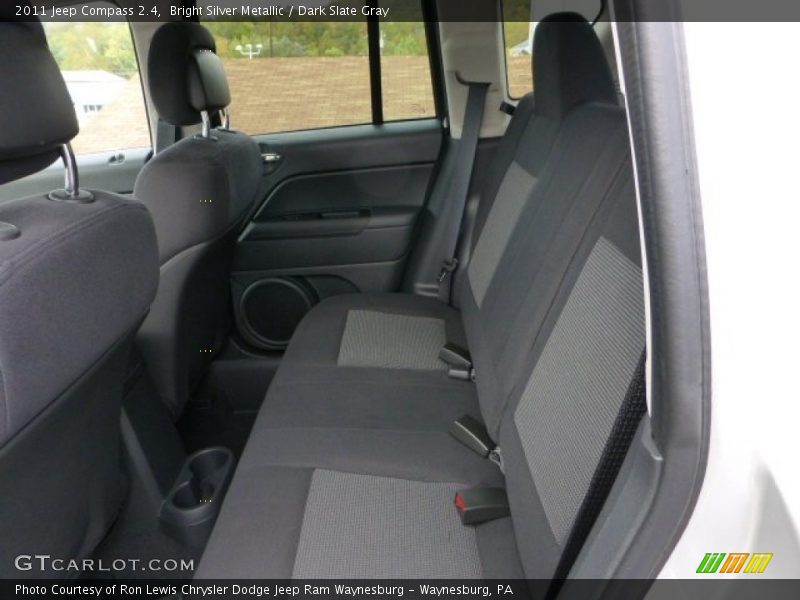 Bright Silver Metallic / Dark Slate Gray 2011 Jeep Compass 2.4