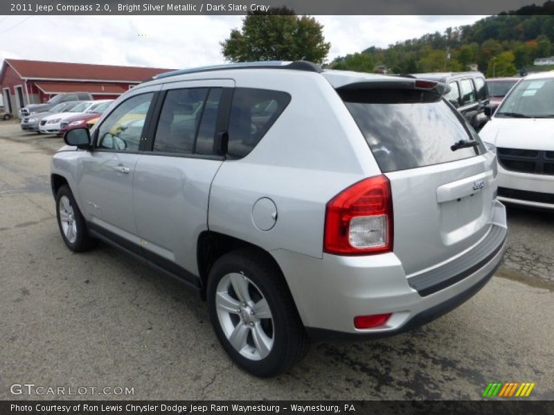 Bright Silver Metallic / Dark Slate Gray 2011 Jeep Compass 2.0
