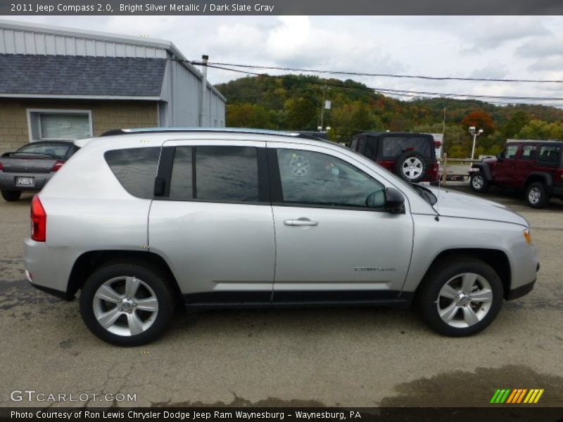 Bright Silver Metallic / Dark Slate Gray 2011 Jeep Compass 2.0
