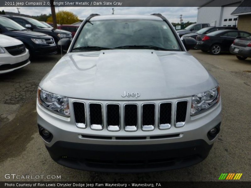 Bright Silver Metallic / Dark Slate Gray 2011 Jeep Compass 2.0
