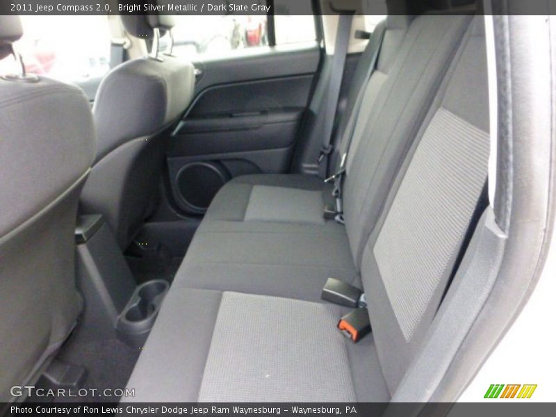 Bright Silver Metallic / Dark Slate Gray 2011 Jeep Compass 2.0