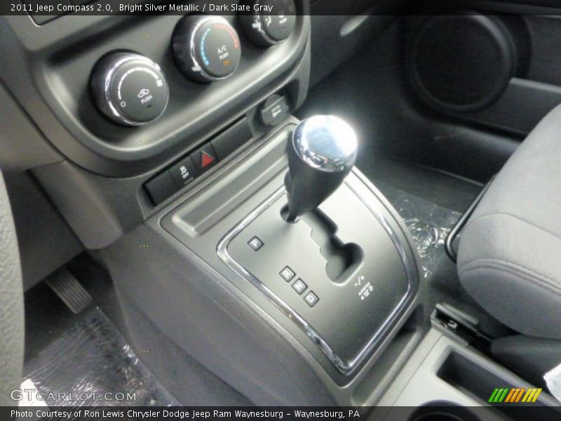 Bright Silver Metallic / Dark Slate Gray 2011 Jeep Compass 2.0