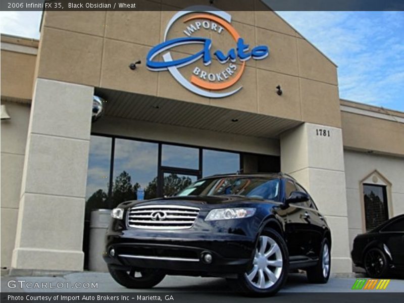 Black Obsidian / Wheat 2006 Infiniti FX 35