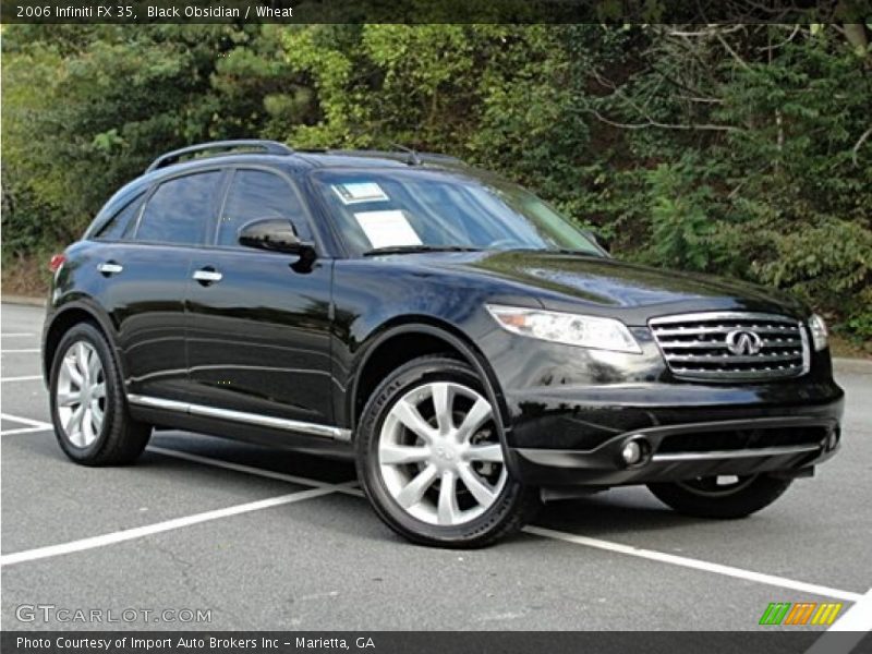 Black Obsidian / Wheat 2006 Infiniti FX 35