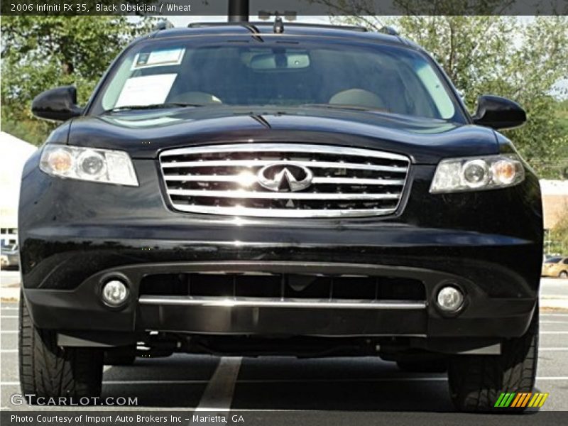 Black Obsidian / Wheat 2006 Infiniti FX 35