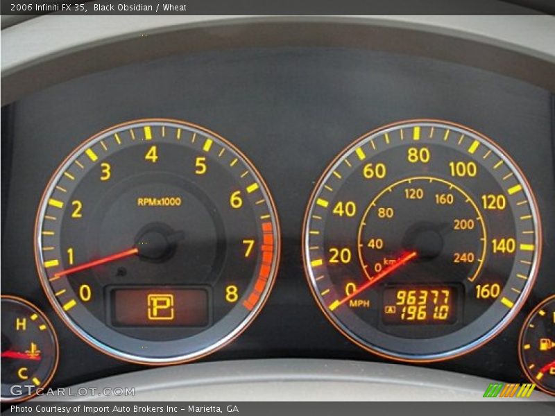 Black Obsidian / Wheat 2006 Infiniti FX 35
