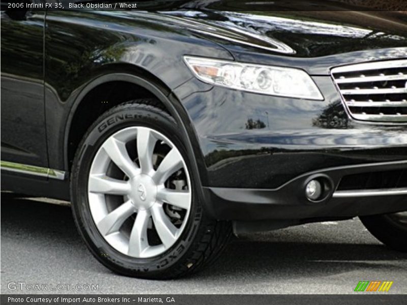 Black Obsidian / Wheat 2006 Infiniti FX 35