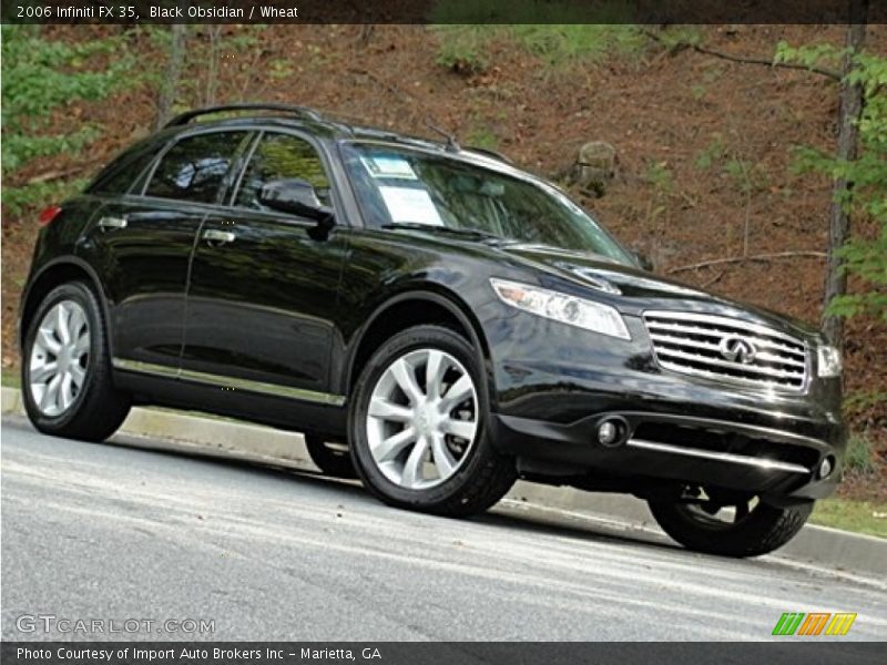 Black Obsidian / Wheat 2006 Infiniti FX 35