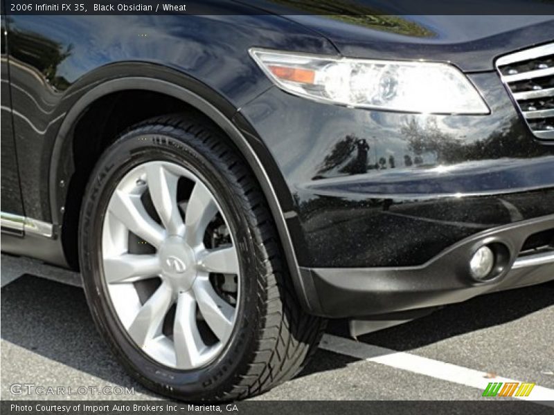 Black Obsidian / Wheat 2006 Infiniti FX 35