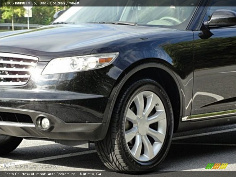 Black Obsidian / Wheat 2006 Infiniti FX 35